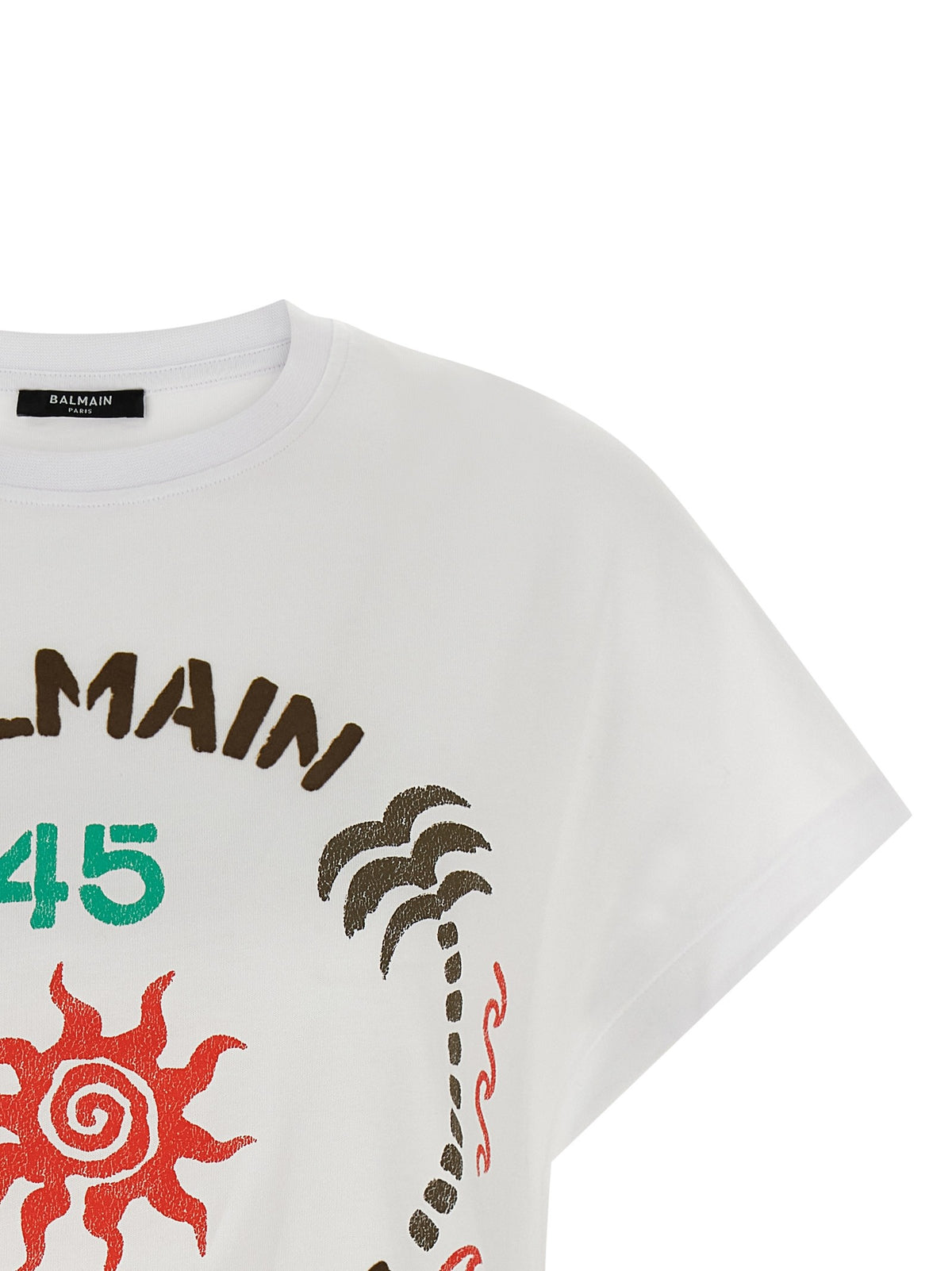 Balmain - 'Club 45' print T-shirt