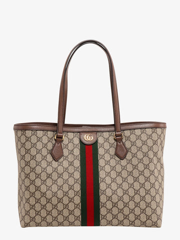 Gucci Coated canvas Ophidia shopping bag with Supreme GG fabric