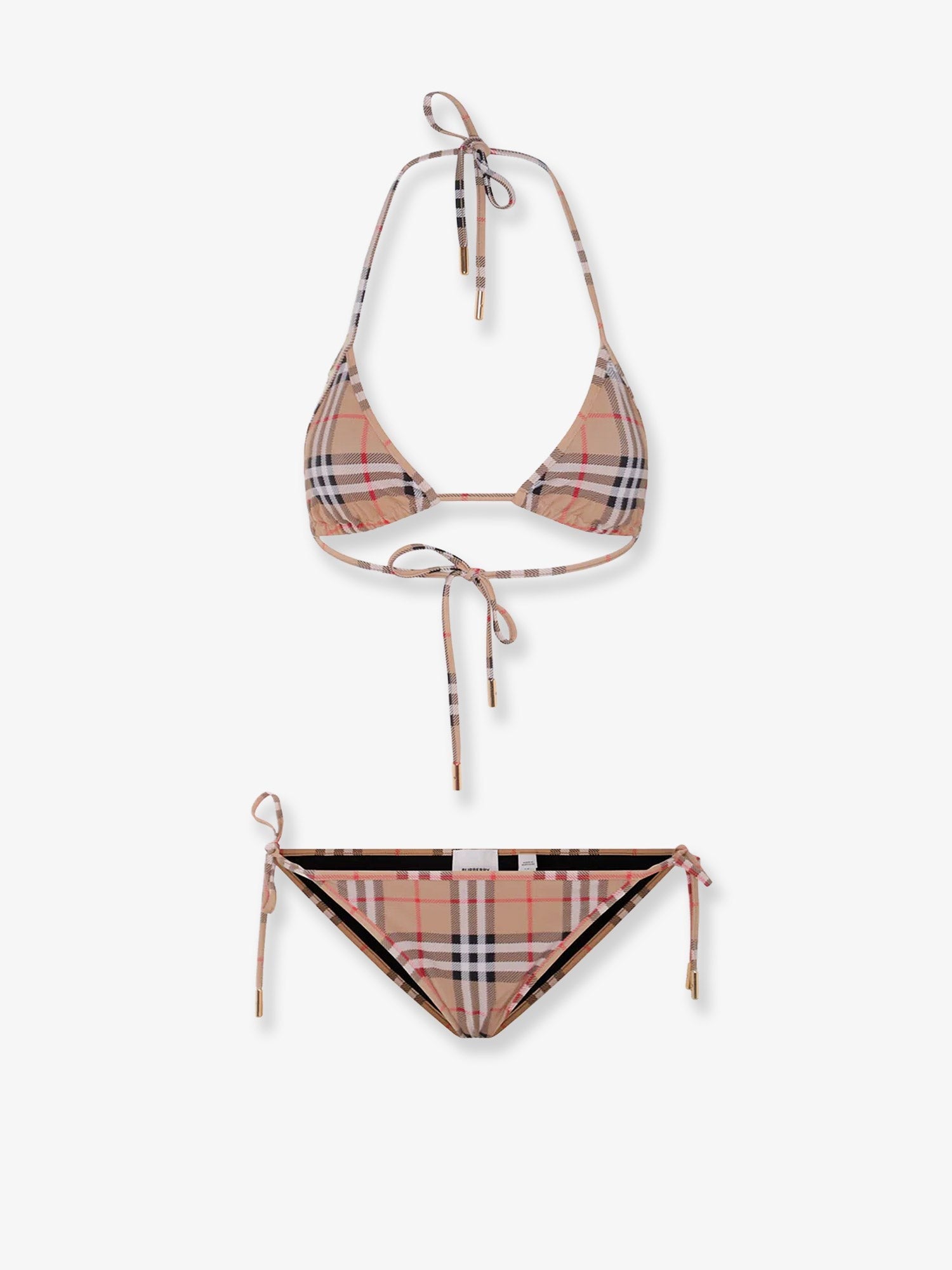 Cobb bikini with Traditional Check pattern