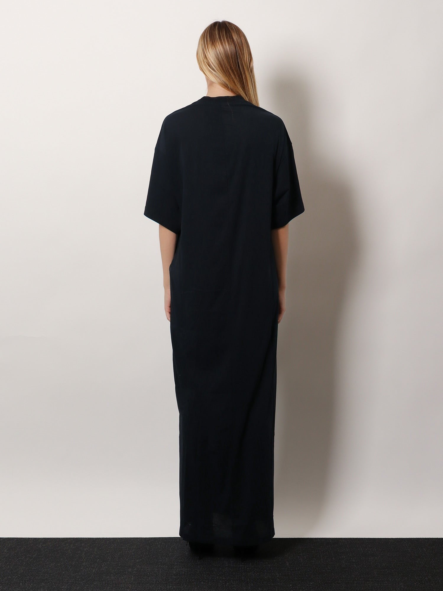 Cocoon cotton jersey Maxi Dress