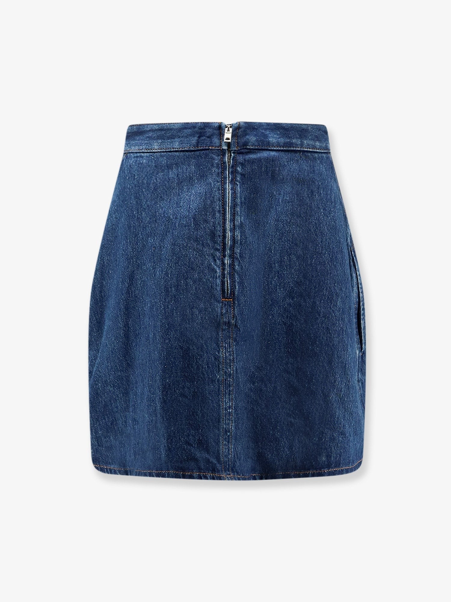 Givenchy Givenchy - Cocoon denim blue mini skirt