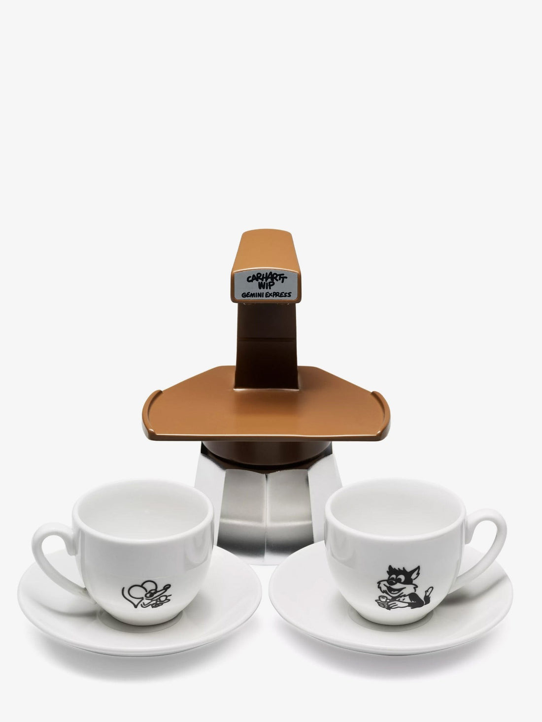 Carhartt WIP - Coffee Break Espresso Set - White coffee-break-espresso-set_18840dc2-3035-4f0d-a866-2df62afc309b