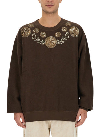 Dolce & Gabbana - COIN PRINT SWEATSHIRT coin-print-sweatshirt_923307aa-bc92-4f21-aa34-dfb84dc67976