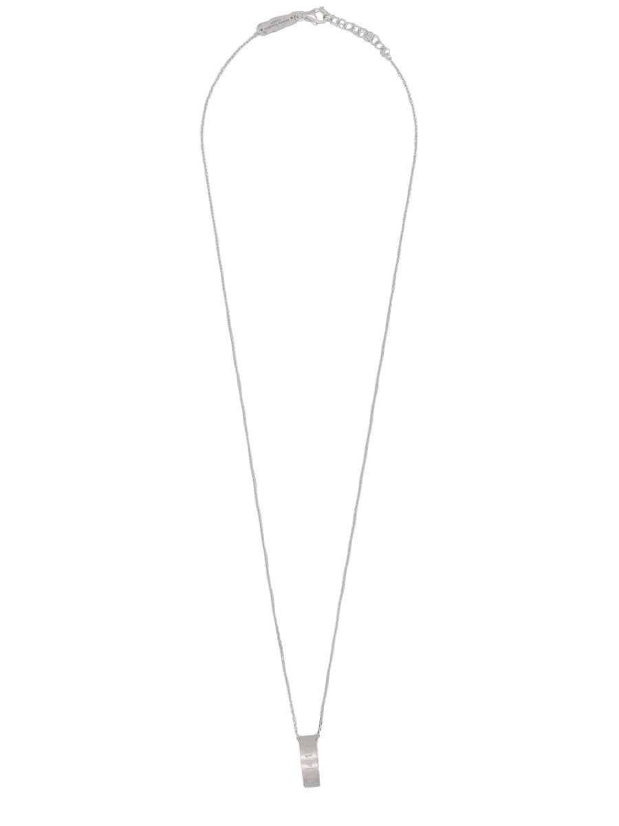 Maison Margiela - COLLANA CON PENDENTE AD ANELLO collana-con-pendente-ad-anello_9751fbd8-2465-4717-892e-423f39225f52