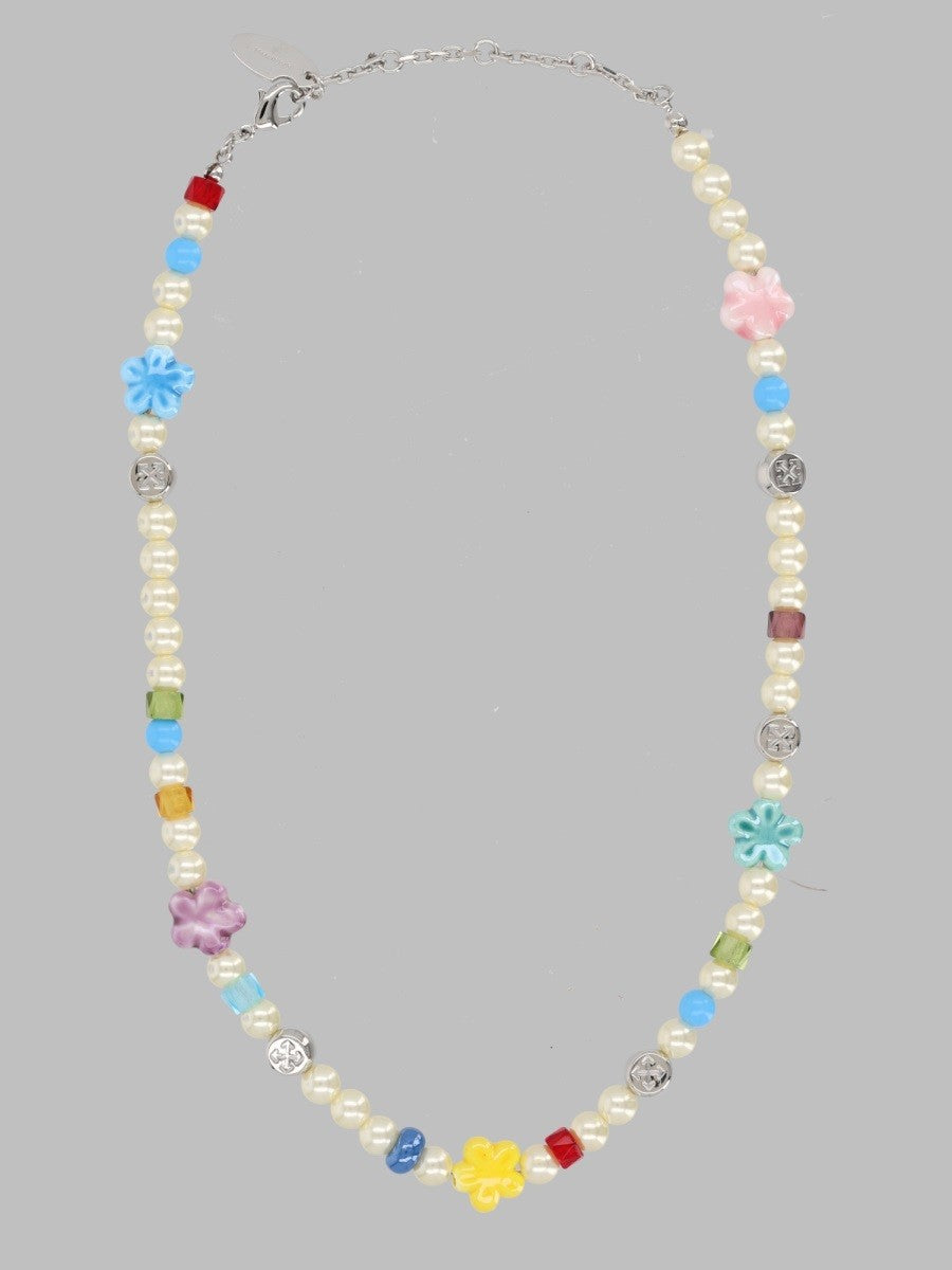 Off White - COLLANA CON PERLINE