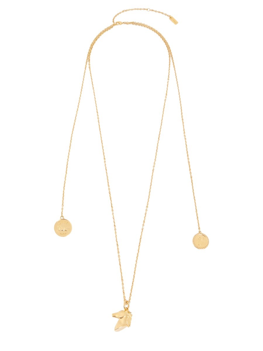 CHLOÉ - COLLANA IN OTTONE