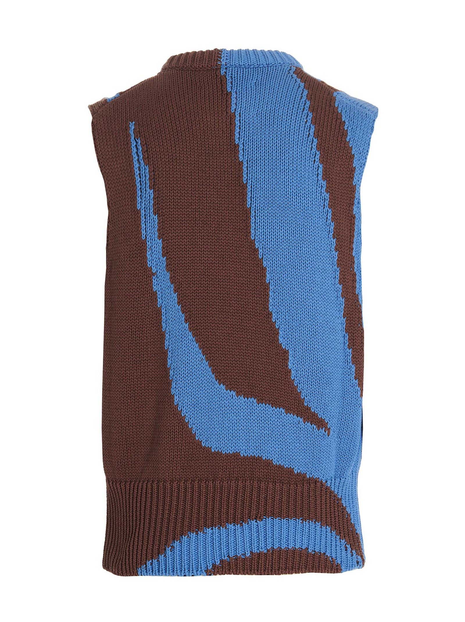 JIL SANDER - Colorblock vest