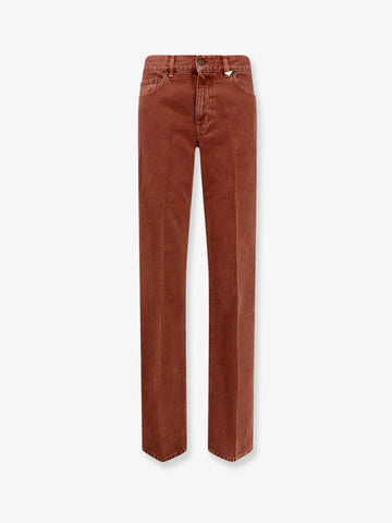 CHLOE' - Colored denim trousers