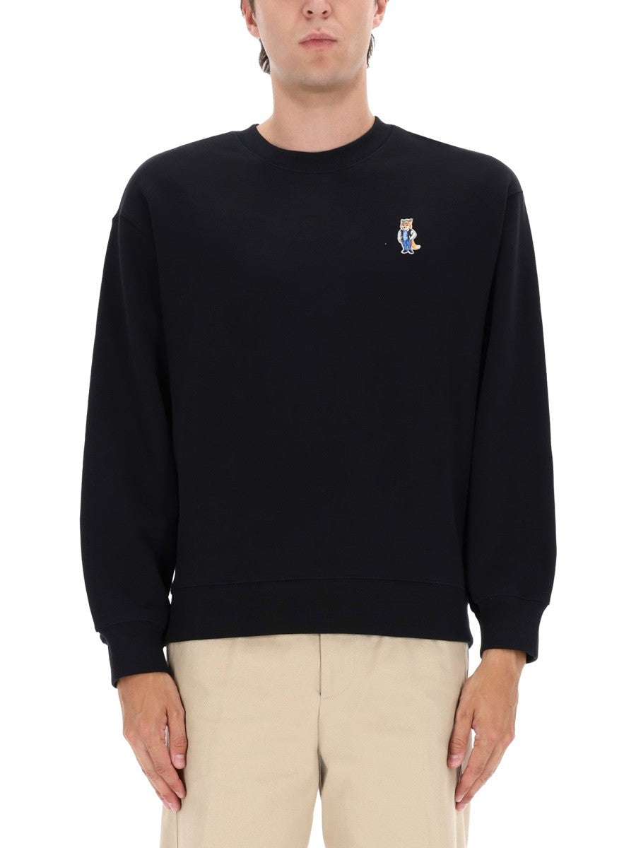 Maison Kitsune "COMFORT DRESSED FOX" SWEATSHIRT