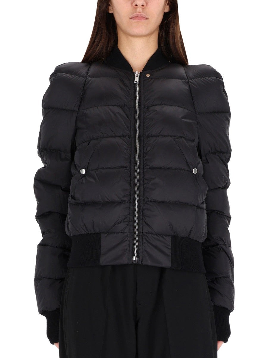 RICK OWENS - "COMFORTER" DOWN BOMBER JACKET comforter-down-bomber-jacket_6563b9e0-4968-48b0-be18-28a29c4604b7