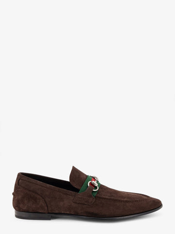 Gucci - Como suede loafers Moro