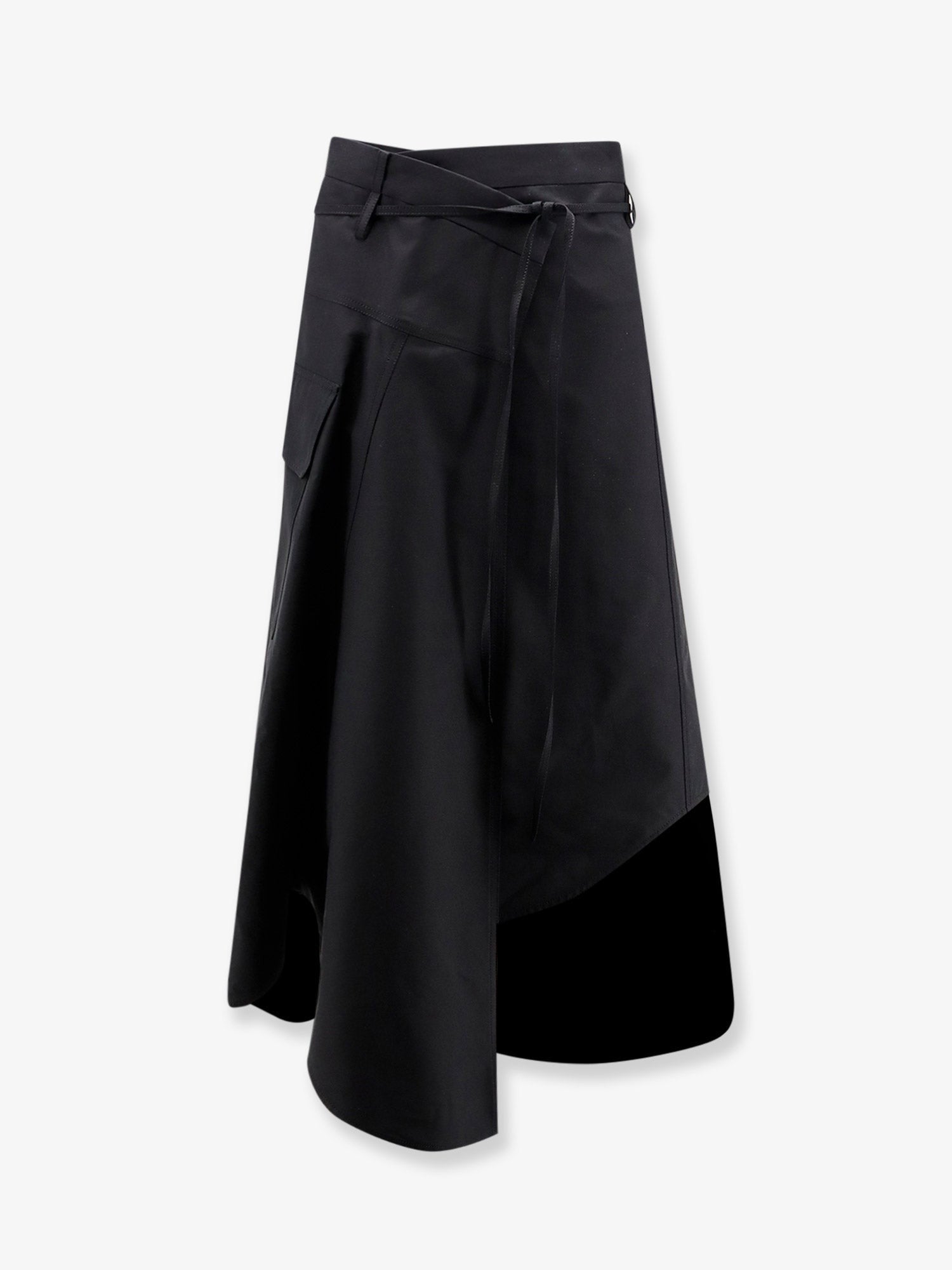 Bottega Veneta Bottega Veneta - Compact cotton canvas skirt
