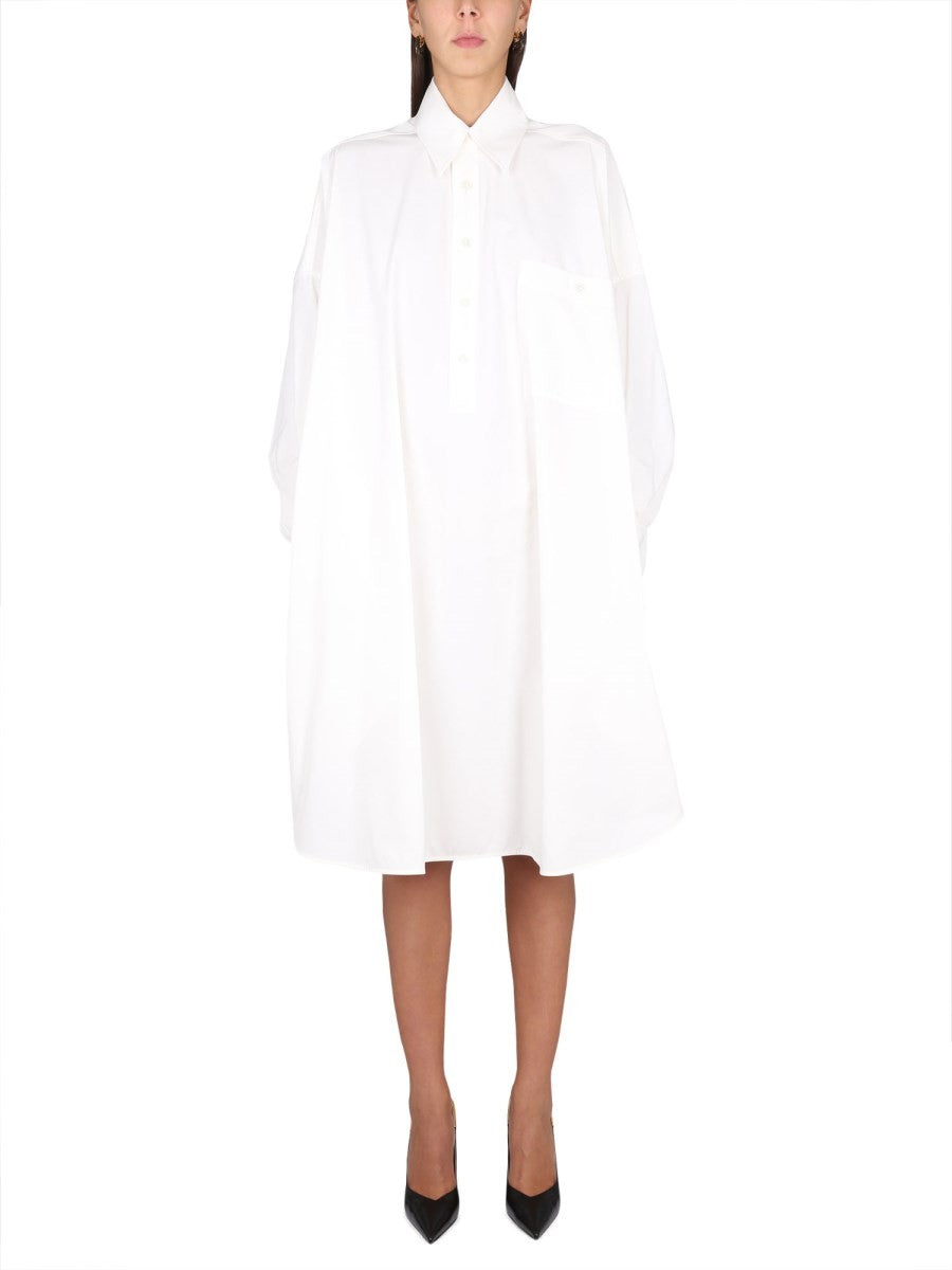 Bottega Veneta - COMPACT COTTON DRESS compact-cotton-dress_64c4b643-80b9-4af6-9829-745085bbd831