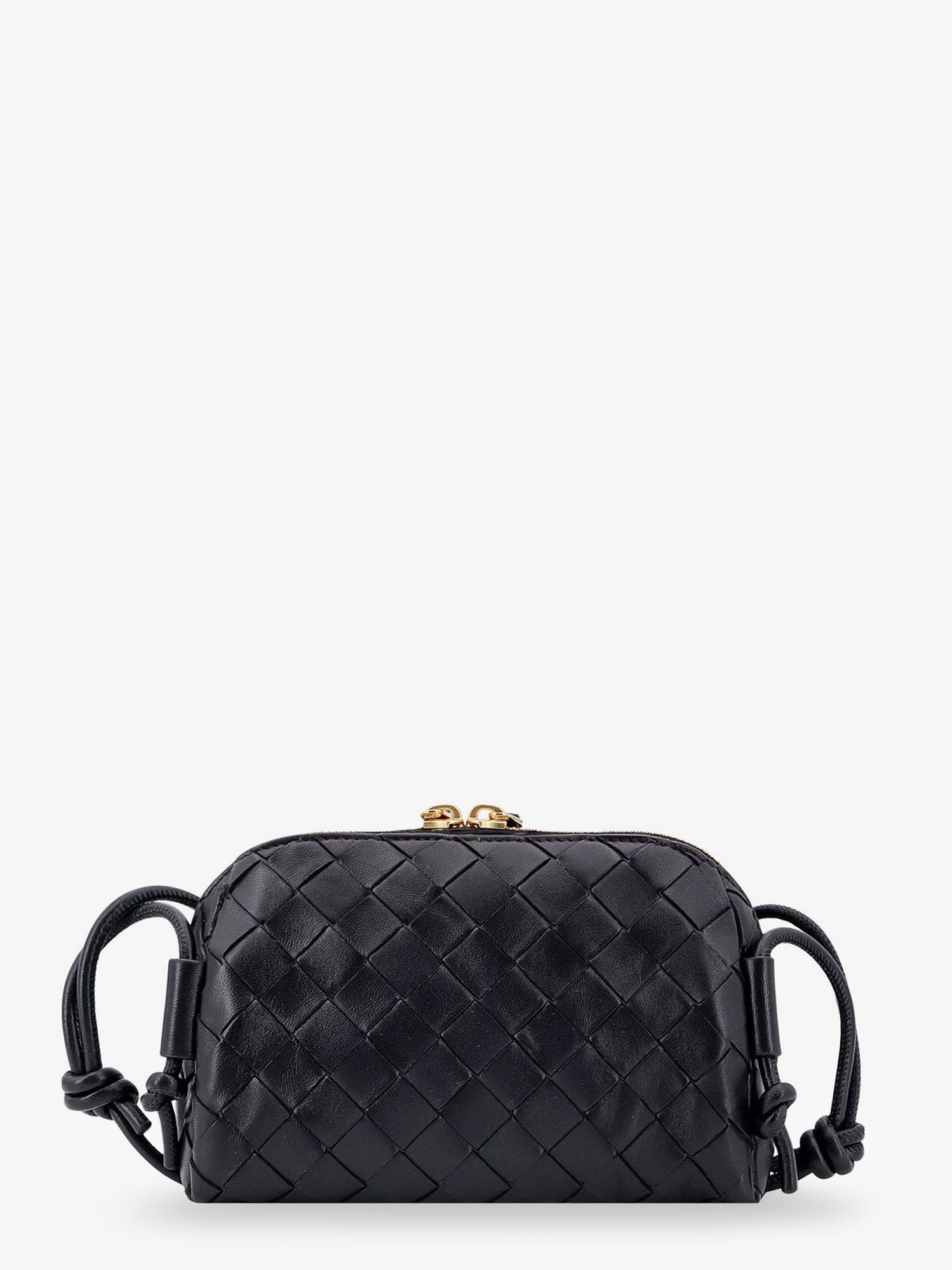 Bottega Veneta - Concert Pouch leather crossbody bag with Intrecciato motif