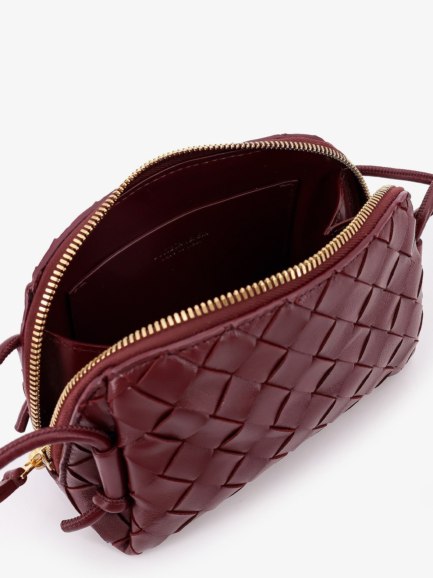 Bottega Veneta - Concert Pouch leather shoulder bag with Intrecciato motif