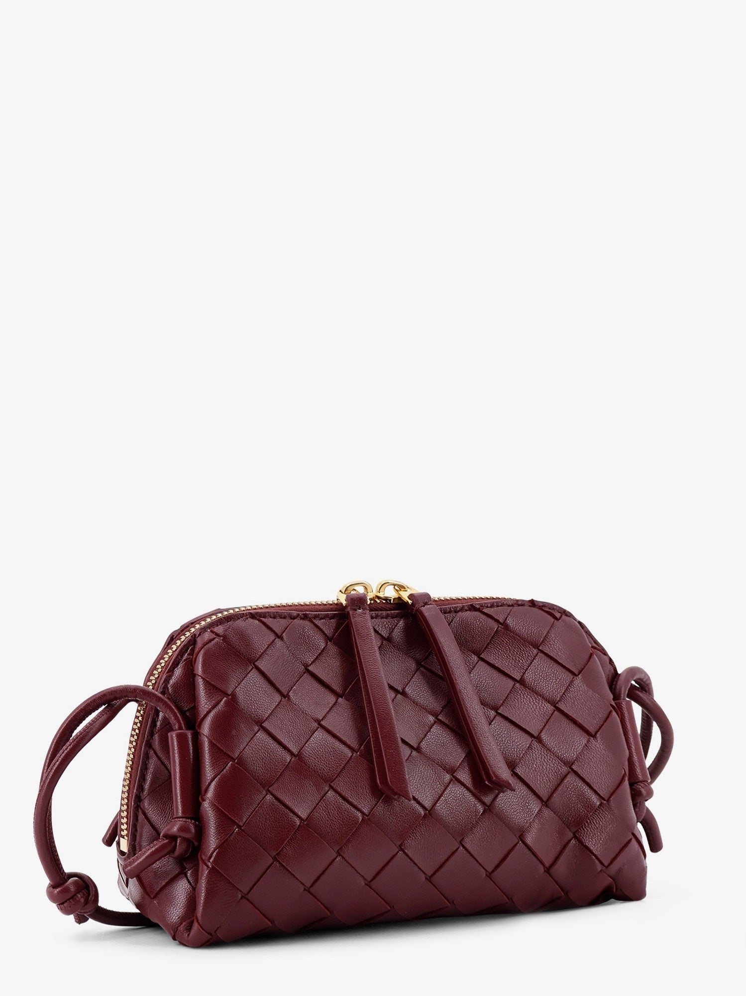Bottega Veneta - Concert Pouch leather shoulder bag with Intrecciato motif