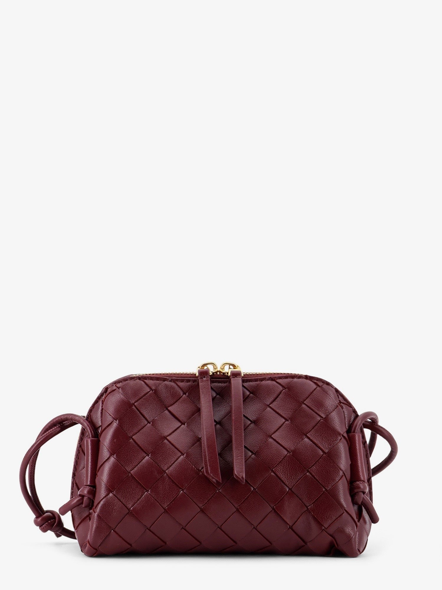 Bottega Veneta - Concert Pouch leather shoulder bag with Intrecciato motif