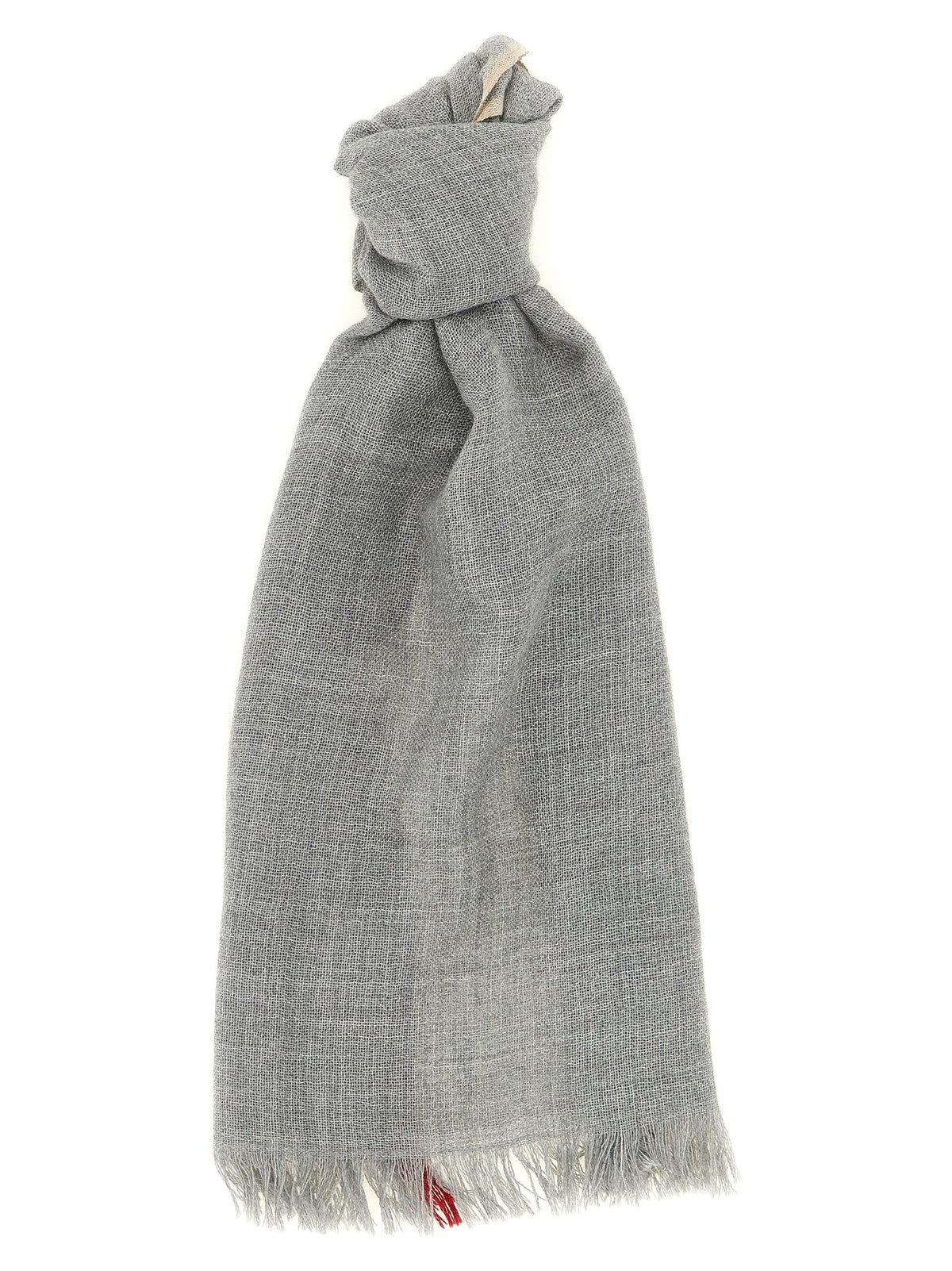Brunello Cucinelli - Contrast border scarf