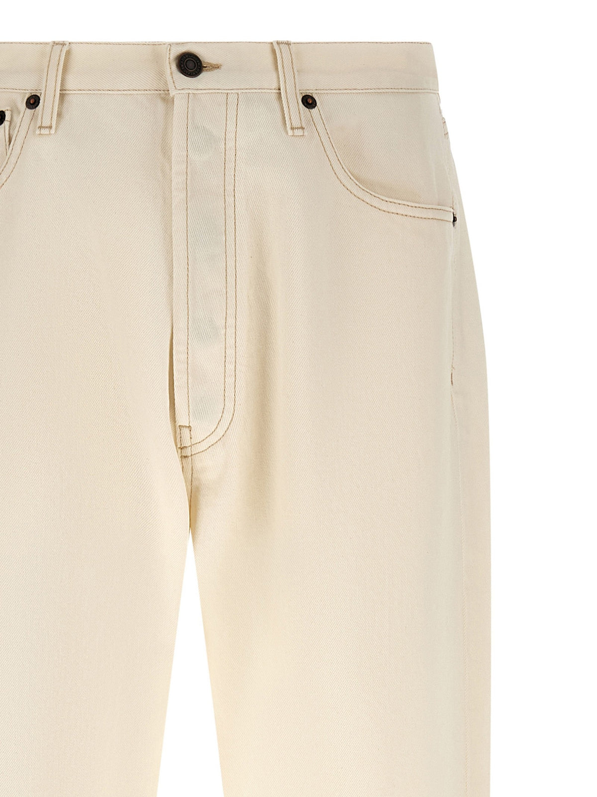 PRADA - Contrast stitching jeans