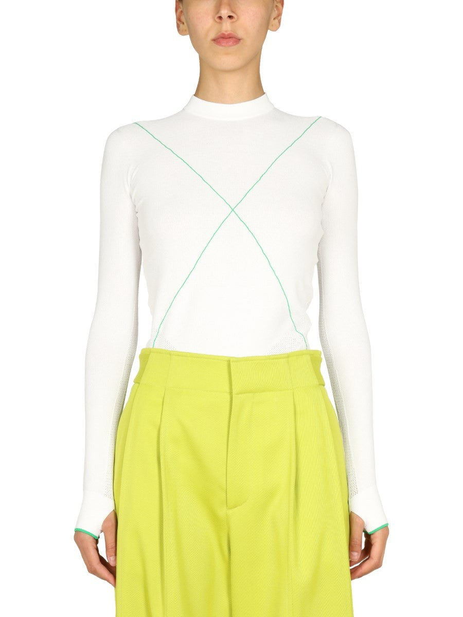Bottega Veneta - CONTRASTING SEAMS SWEATER contrasting-seams-sweater