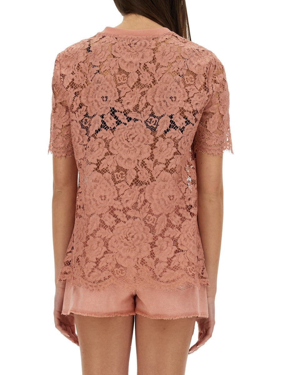 CORDONETTO LACE T-SHIRT