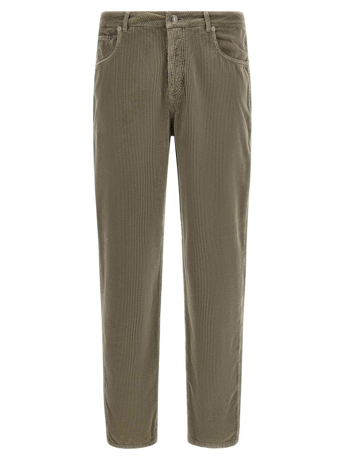 Brunello Cucinelli - Corduroy pants GREEN 54 IT
