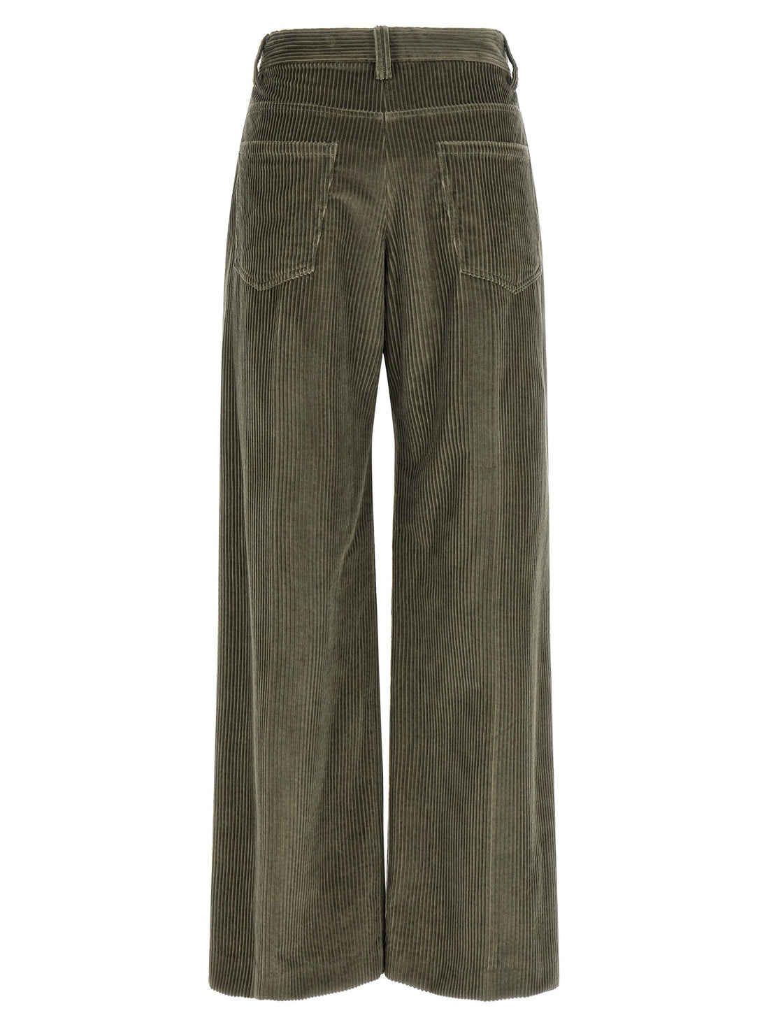 Brunello Cucinelli - Corduroy trousers GREEN 40 IT