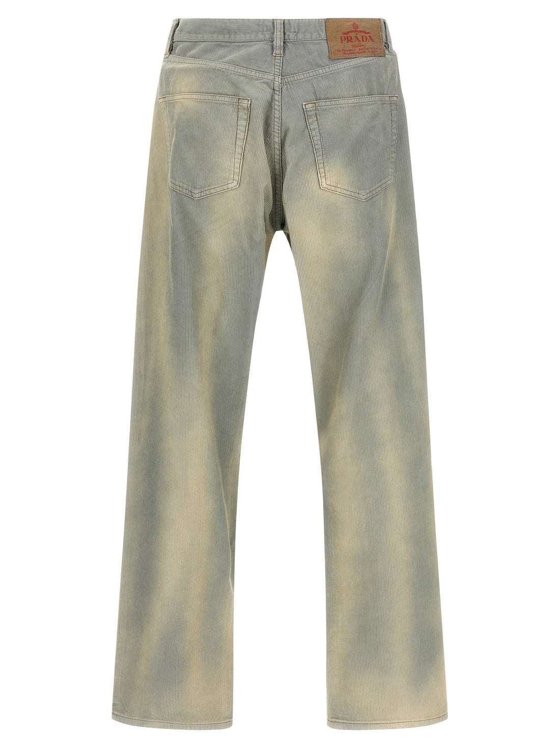 PRADA - Corduroy trousers Light Blue 31