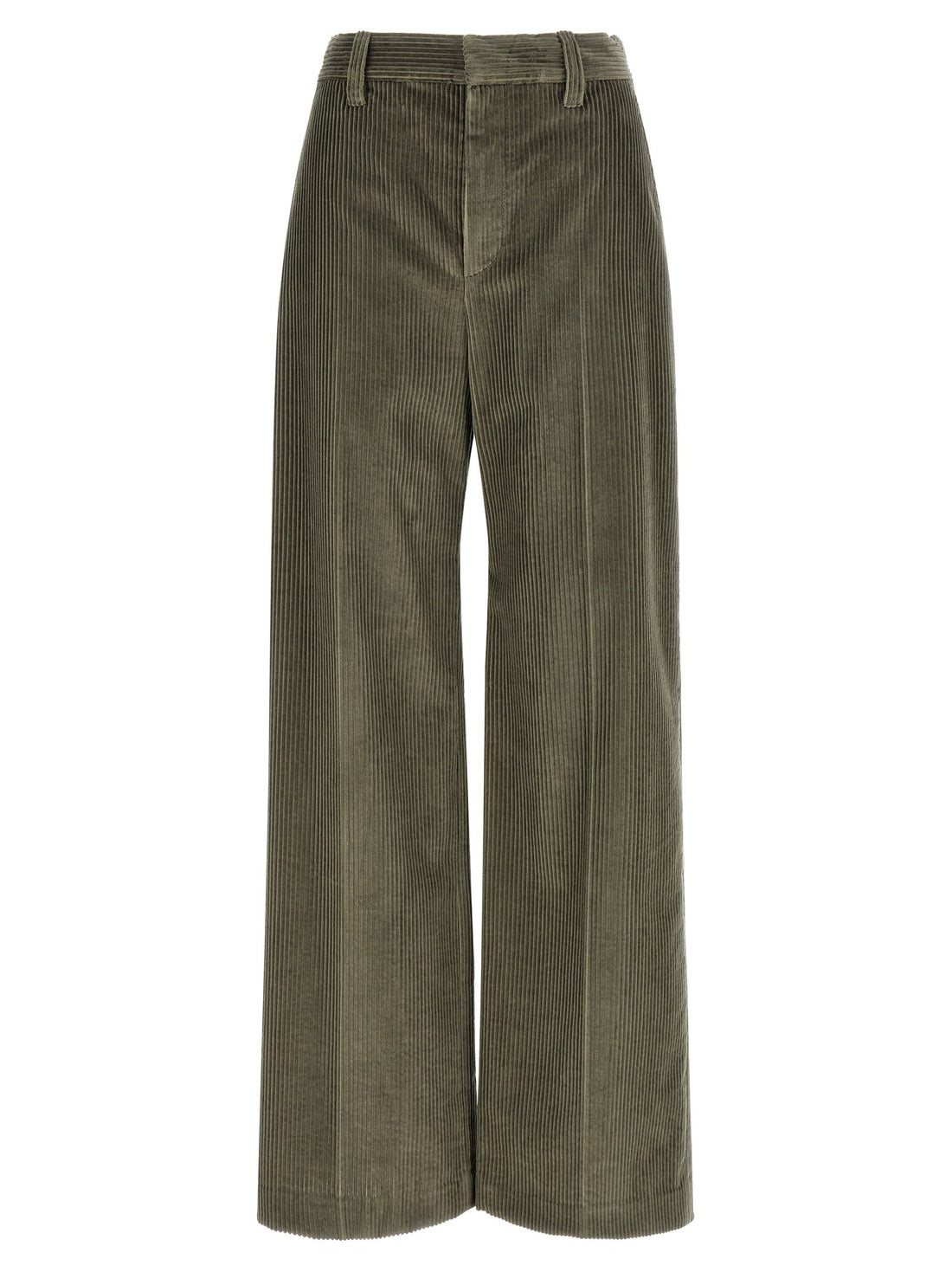 Brunello Cucinelli - Corduroy trousers GREEN 40 IT