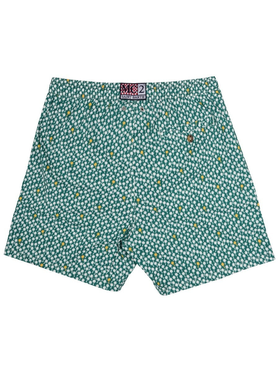 MC2 SAINT BARTH - COSTUME DA BAGNO "LIGHTING" GREEN S