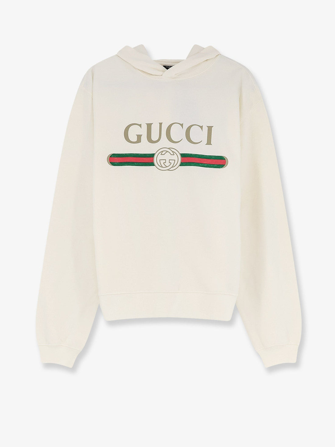 Gucci - Cotton and cashmere sweatshirt WHITEMC