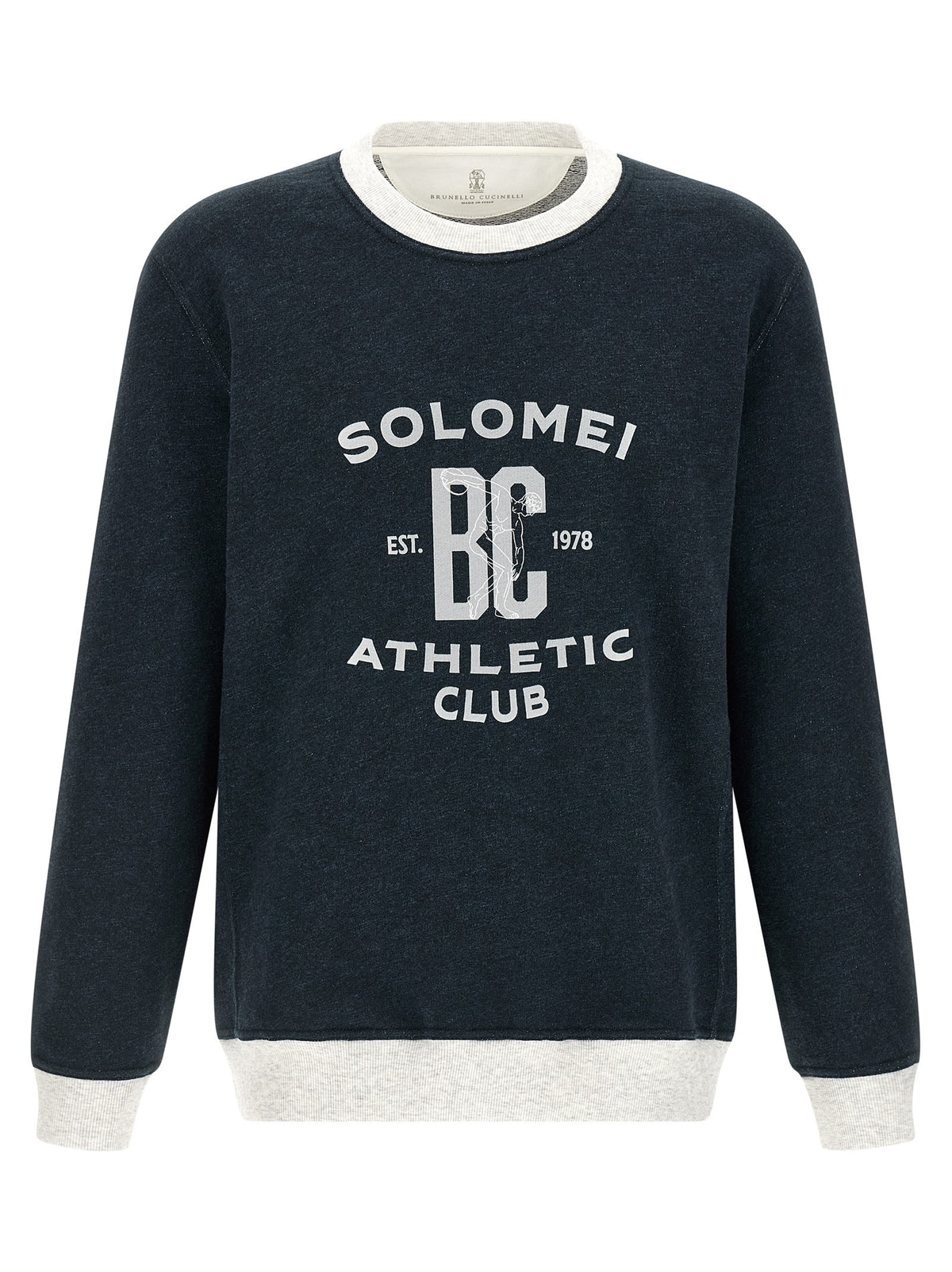 Brunello Cucinelli - Cotton and linen sweatshirt