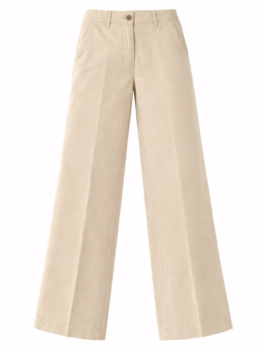 ASPESI ASPESI - COTTON AND LINEN TAILORED PANTS