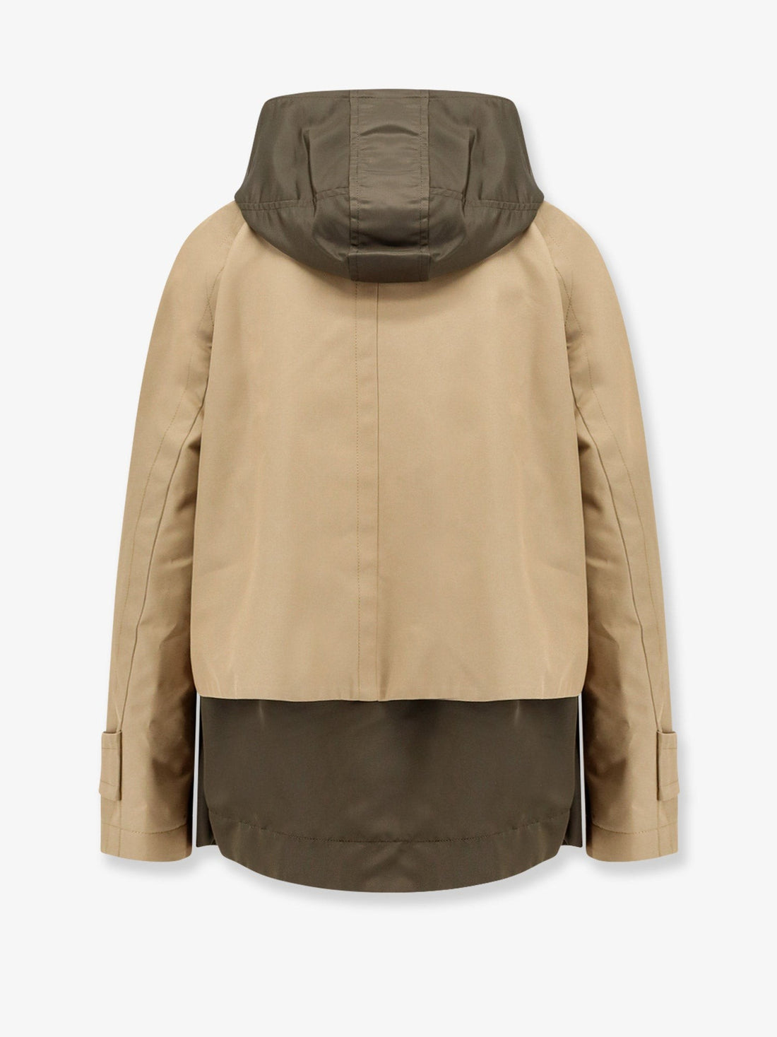 Cotton and nylon jacket