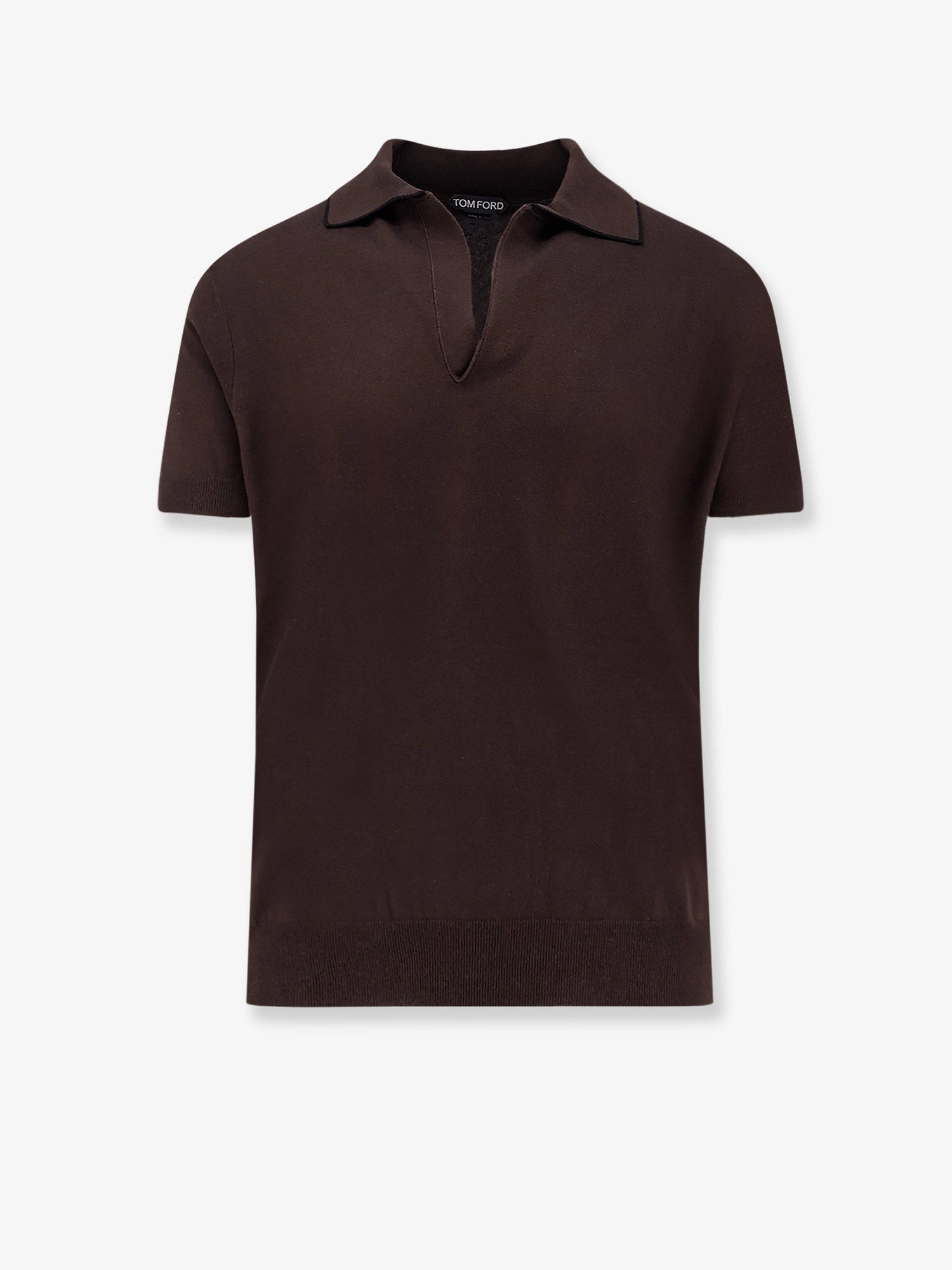 Cotton and silk blend polo shirt cotton-and-silk-blend-polo-shirt