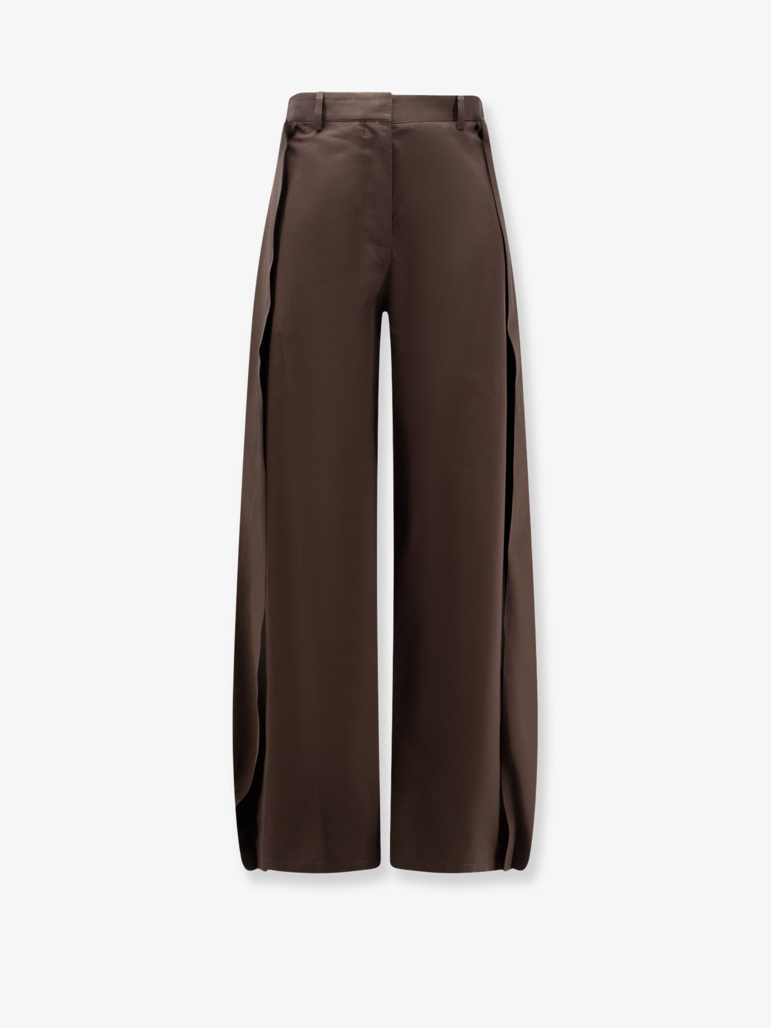 LOEWE - Cotton and silk blend trousers