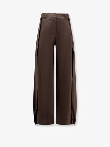LOEWE - Cotton and silk blend trousers