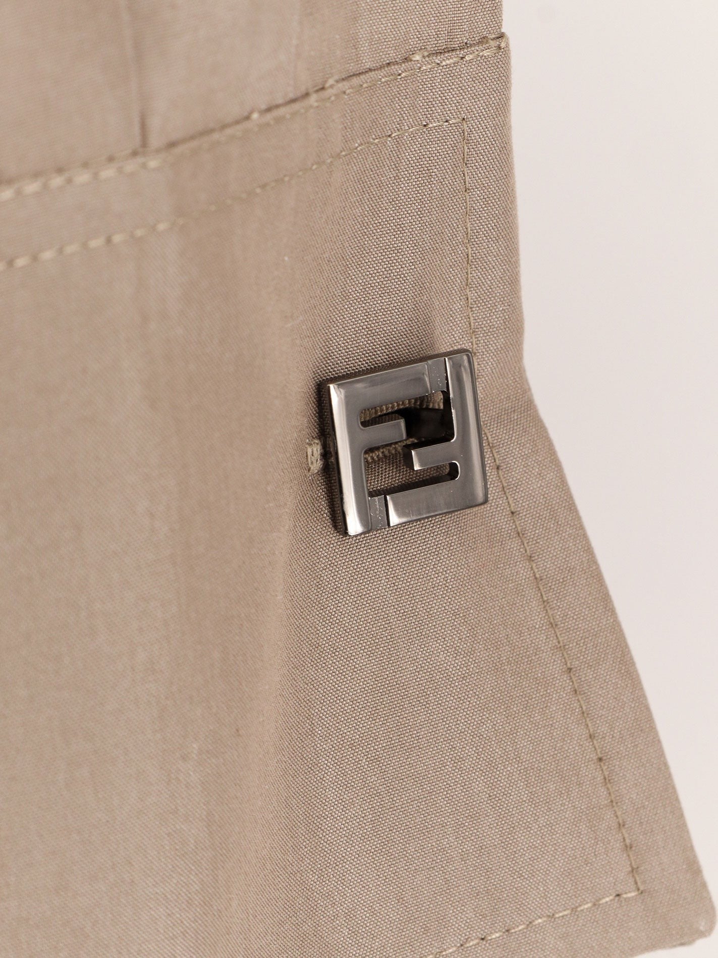 Cotton and silk chemisiere dress