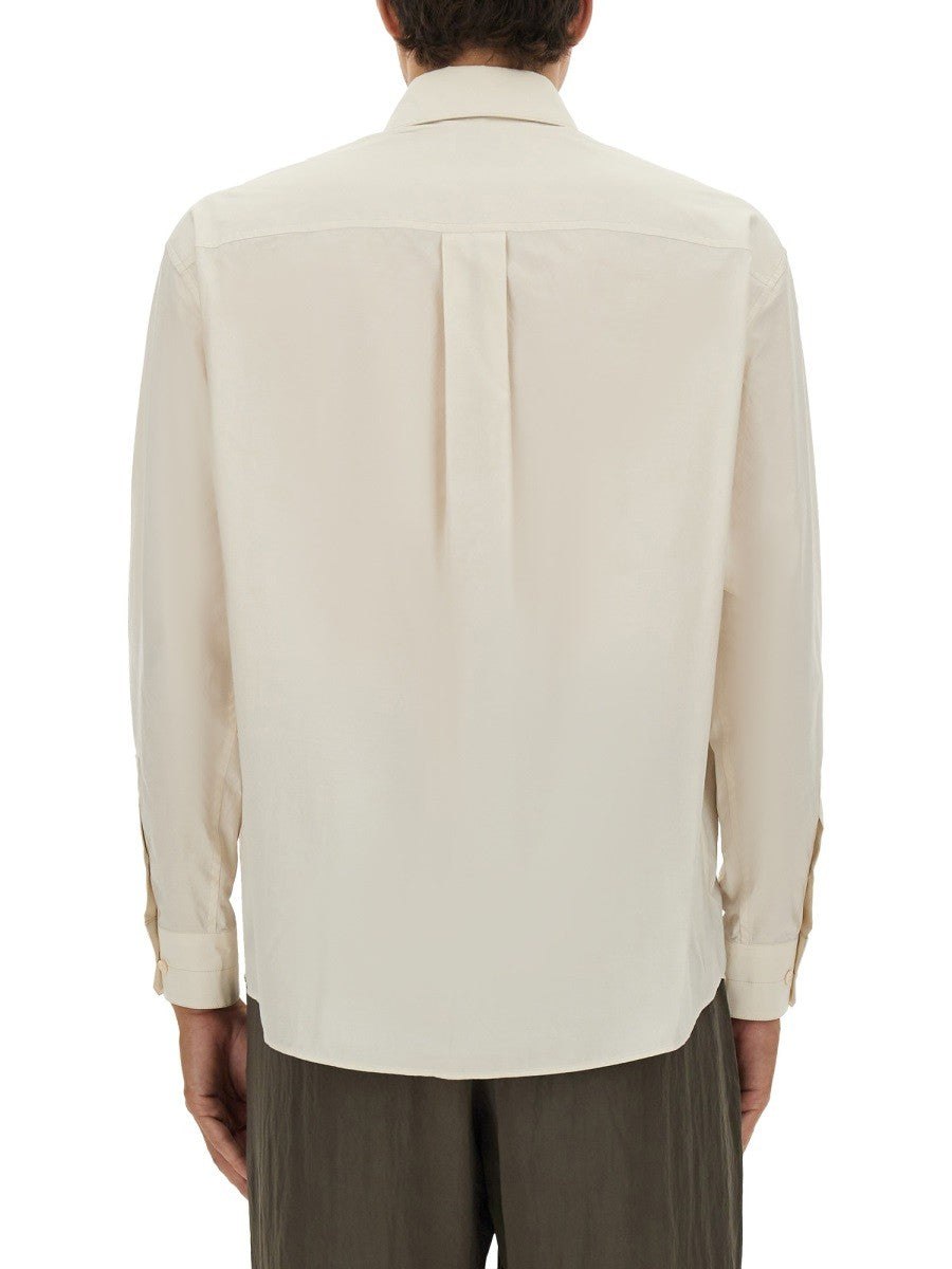 COTTON AND SILK SHIRT