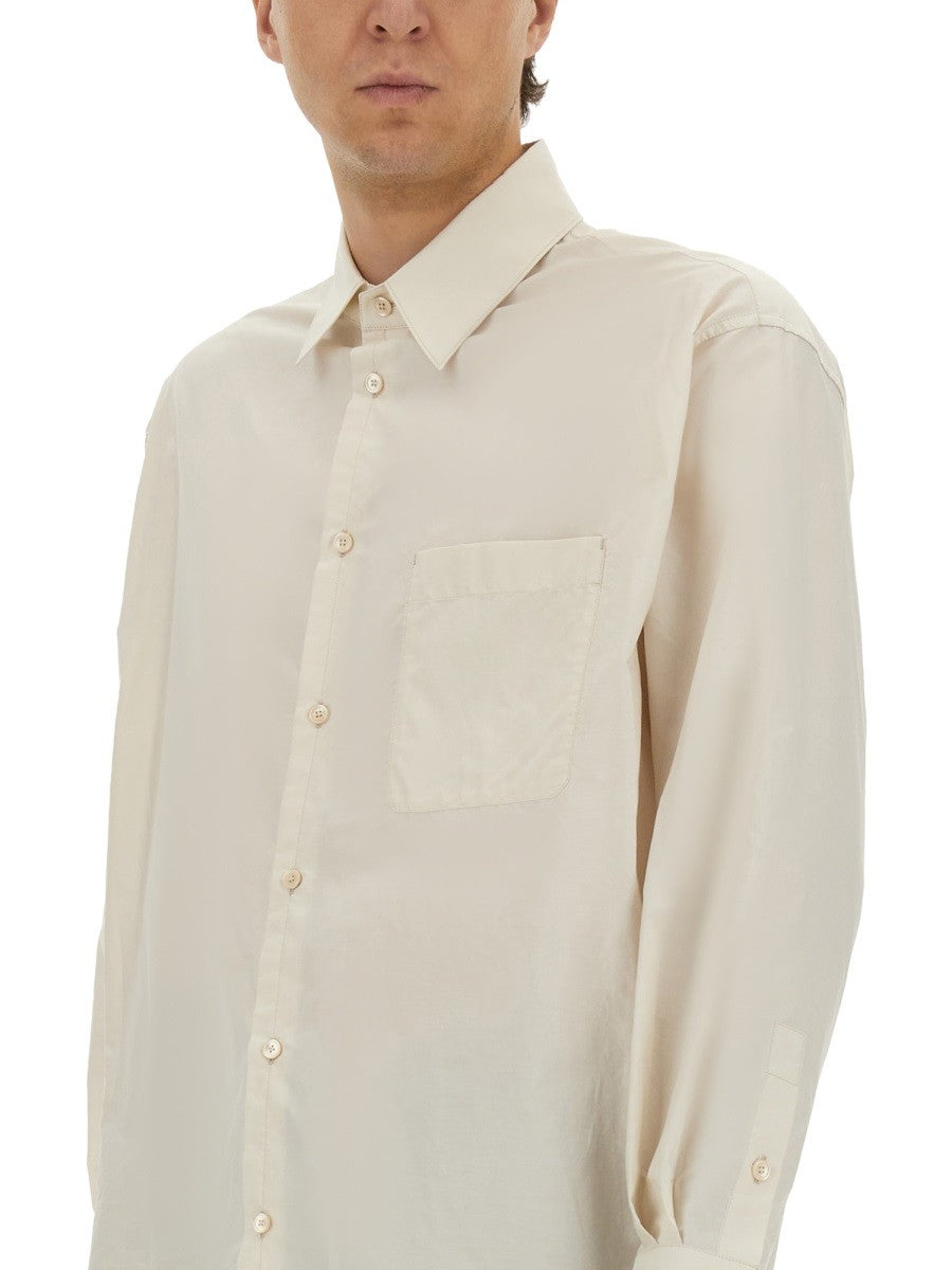 COTTON AND SILK SHIRT