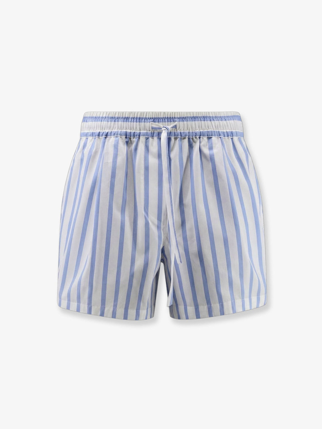 Dolce & Gabbana - Striped bermuda shorts cotton-and-silk-shorts