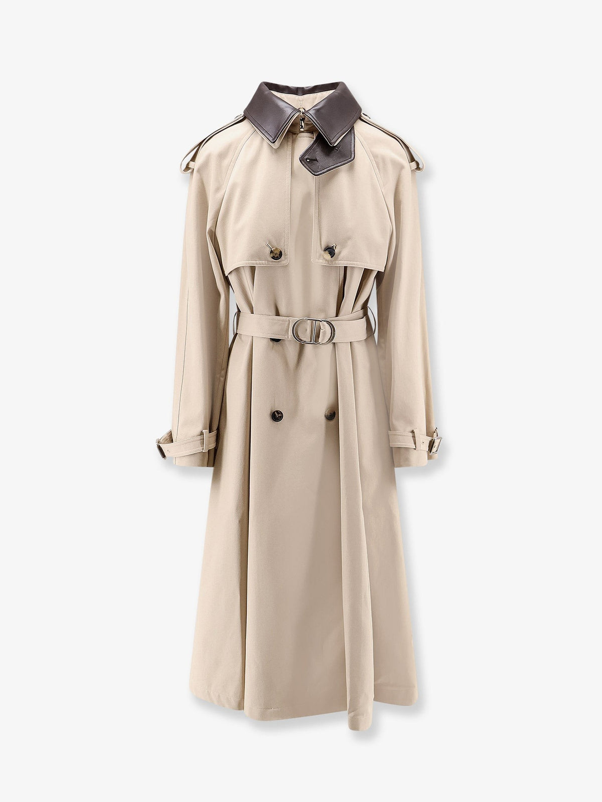 Dior - Cotton and silk trench beige 38
