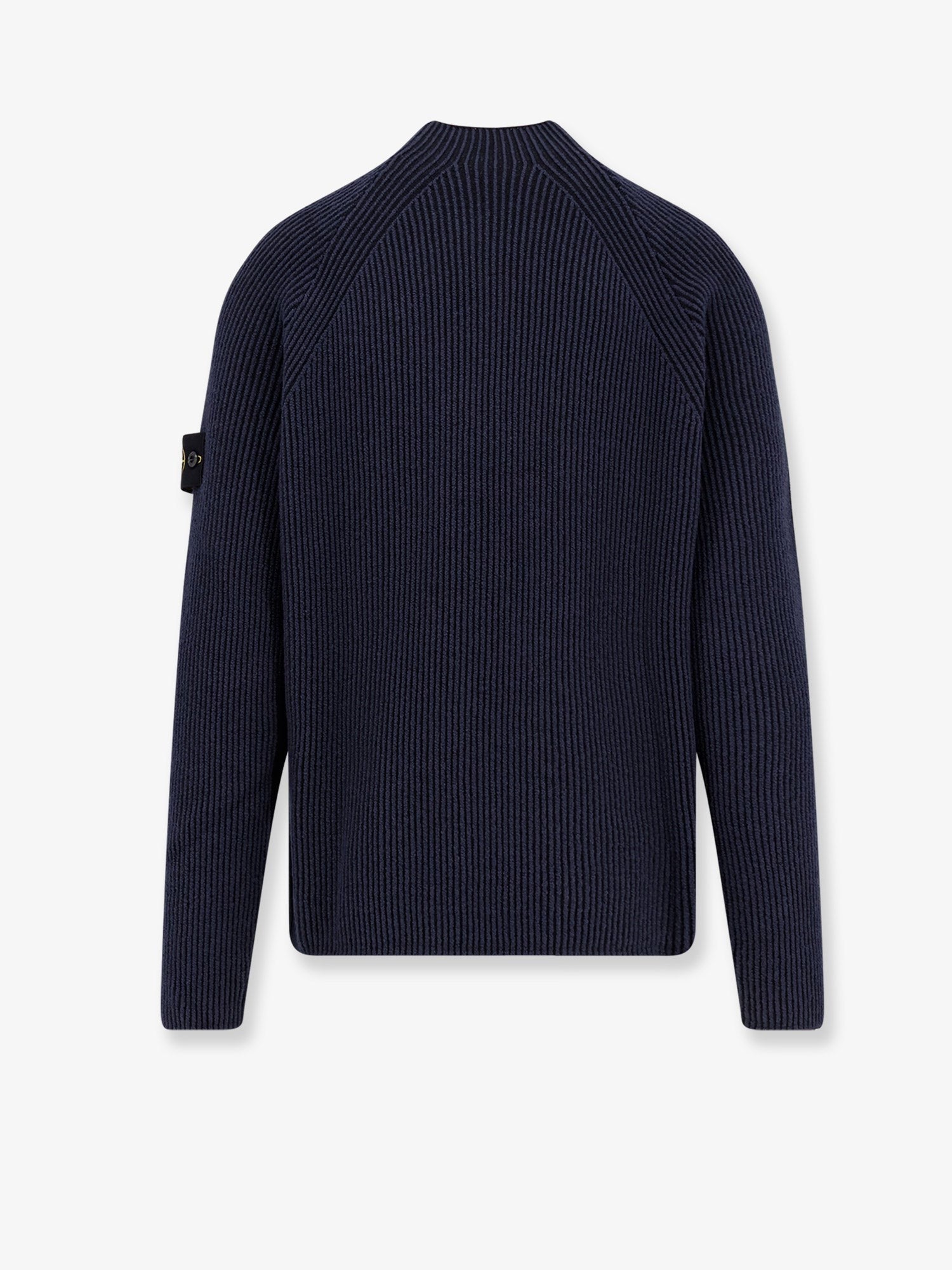 Cotton and virgin wool sweater