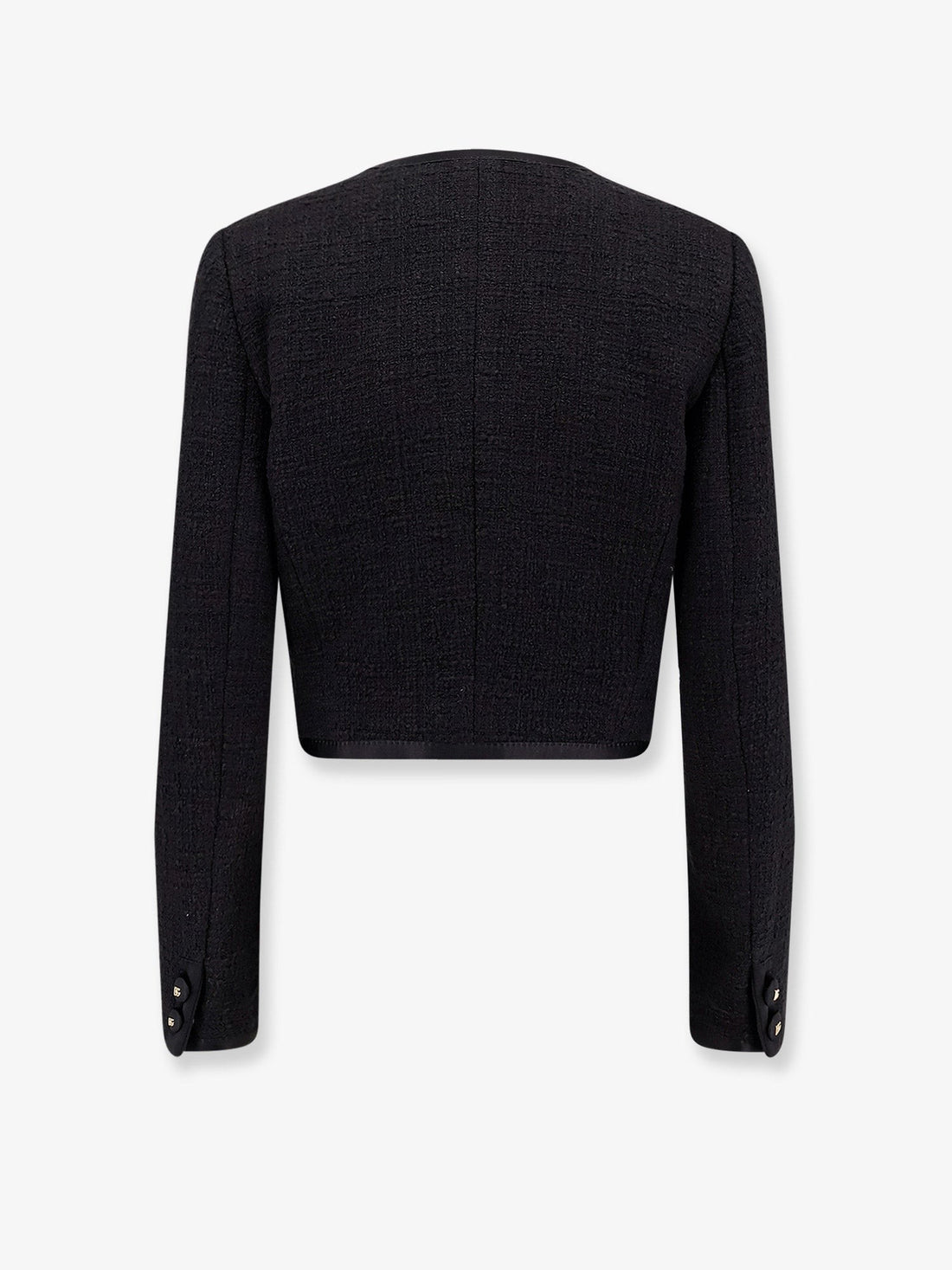 Cotton and viscose blazer with animalier print lining