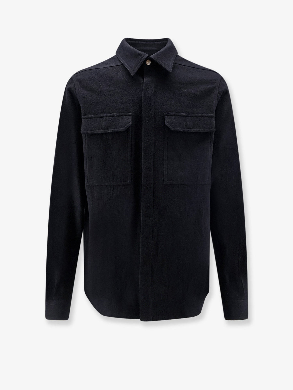 RICK OWENS - Cotton and Wool Outershirt