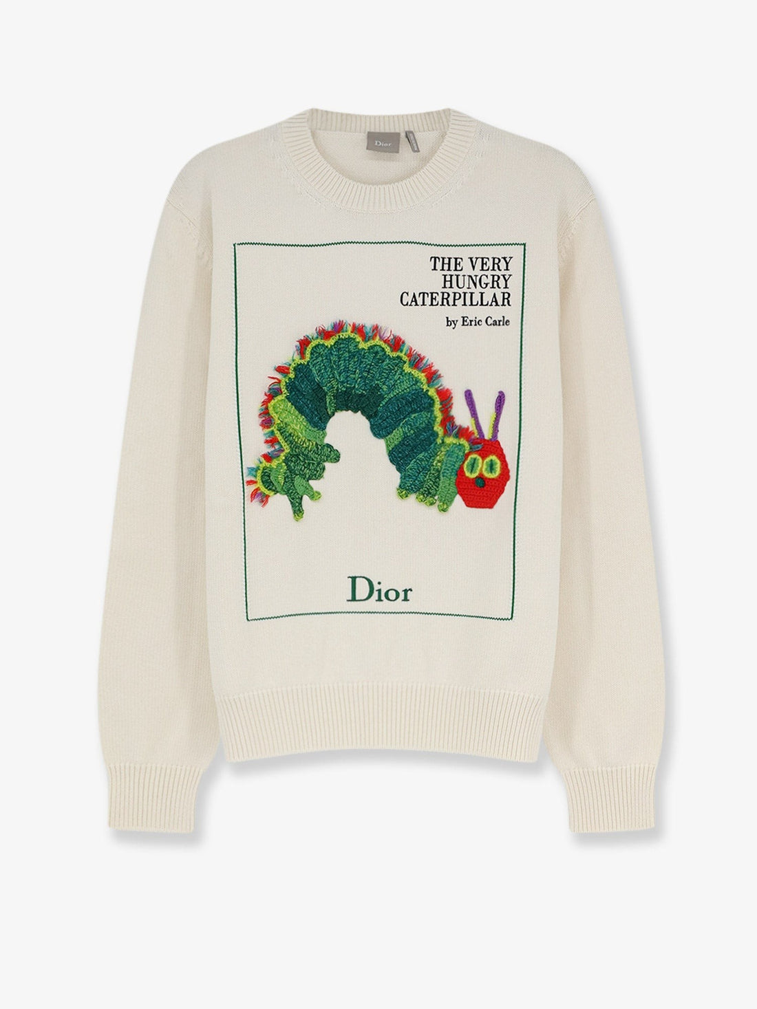 Dior - Cotton and wool sweater with Book Cover embroidery cotton-and-wool-sweater-with-book-cover-embroidery_1cb2c0ee-7831-49c3-a797-44c8417d5ed0