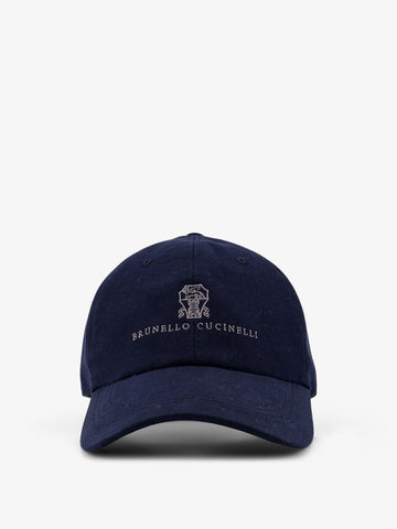 Brunello Cucinelli - Logo embroidery baseball cap
