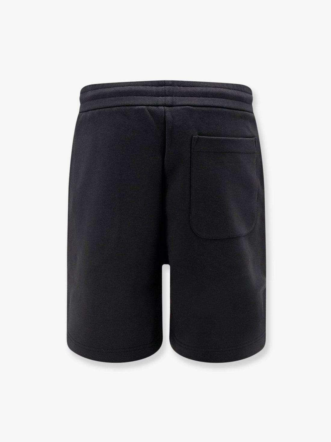 Moncler - Cotton bermuda shorts with front logo patch cotton-bermuda-shorts-with-front-logo-patch