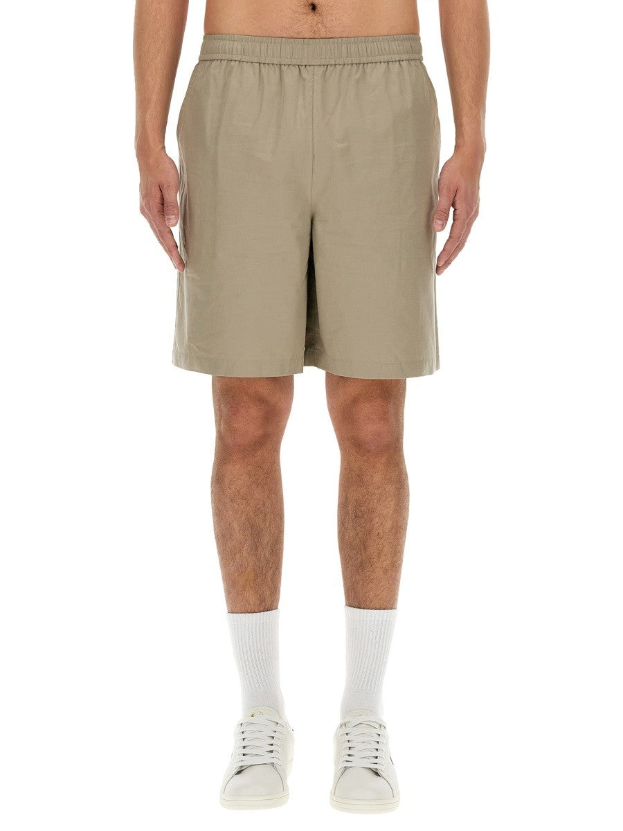 COTTON BERMUDA SHORTS