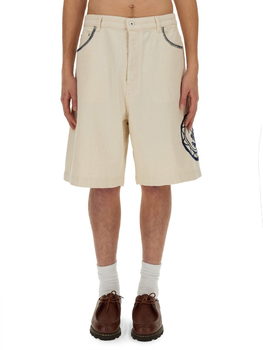 COTTON BERMUDA SHORTS